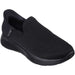 SKECHERS SLIP-INS GO WALK FLEX MEN'S MEDIUM AND WIDE Sneakers & Athletic Shoes SKECHERS BLACK 7 M