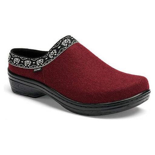 YORK WOOL CLOG WOMEN'S CASUAL KLOGS TAWNEY PORT WOOL 6 M
