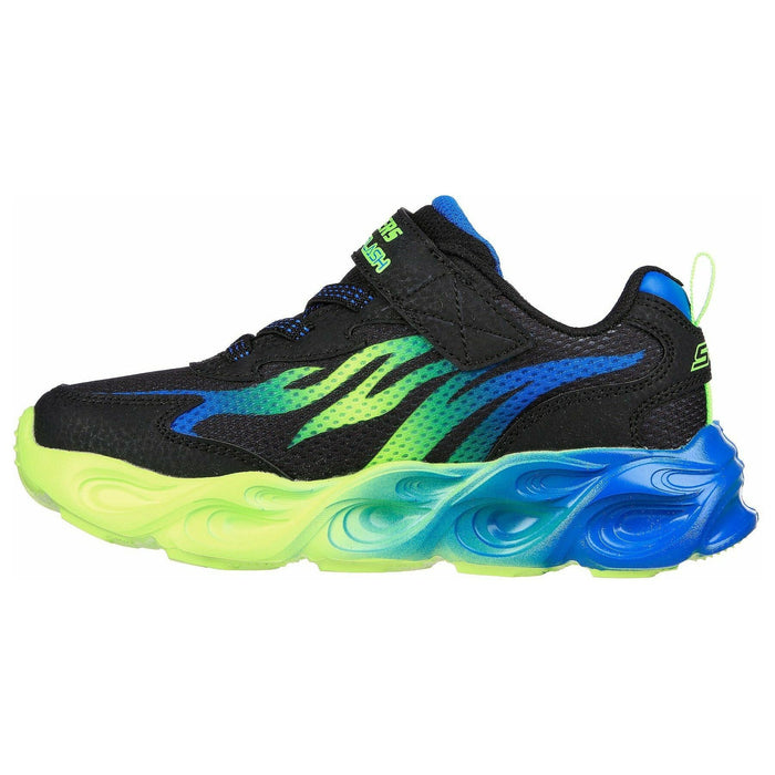 SKECHERS S LIGHTS THERMO FLASH HEAT FLUX KID'S Sneakers & Athletic Shoes SKECHERS 
