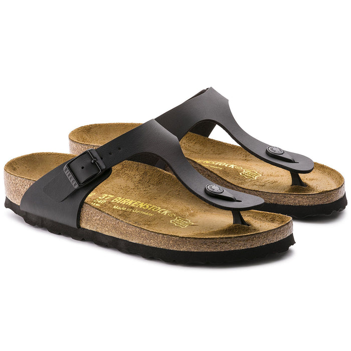 Birkenstock Gizeh Black Birko-Flor - danformshoesvt