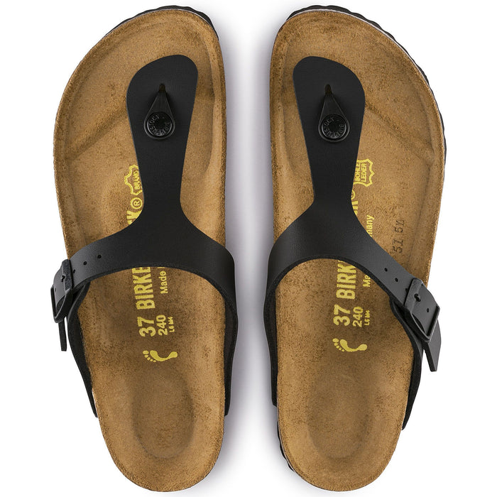 Birkenstock Gizeh Black Birko-Flor - danformshoesvt