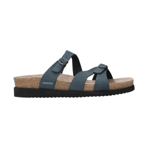MEPHISTO HANNEL Sandals MEPHISTO NAVY NUBUCK 5 