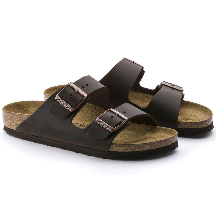 Birkenstock Arizona Habana Oiled Leather Unisex - danformshoesvt
