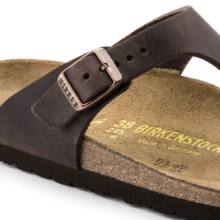 Gizeh Oiled Leather Birkenstock | Free —