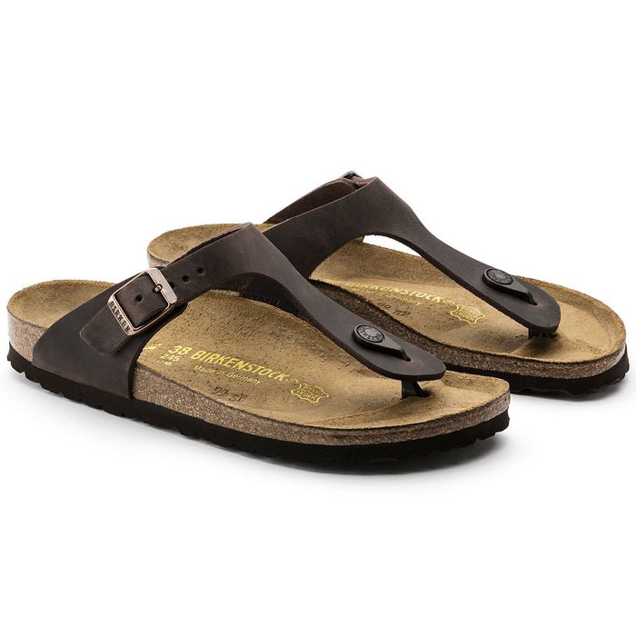 Birkenstock Gizeh Habana Oiled Leather - danformshoesvt