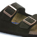 Birkenstock Arizona Soft Footbed Mocha Suede Leather Unisex - danformshoesvt