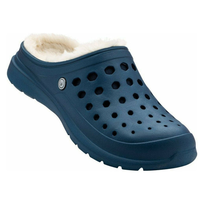 JOYBEES COZY LINED CLOG UNISEX Clogs Joybees NAVY/NATURAL W5 