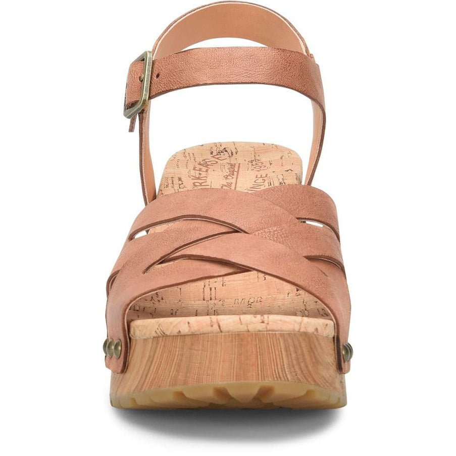 KORKEASE TIA ADJUSTABLE LEATHER PLATFORM SANDAL DANFORM SHOES