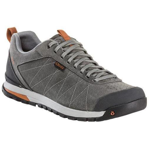 OBOZ BOZEMAN LOW LEATHER MEN'S Sneakers & Athletic Shoes Oboz CHARCOAL 8 M