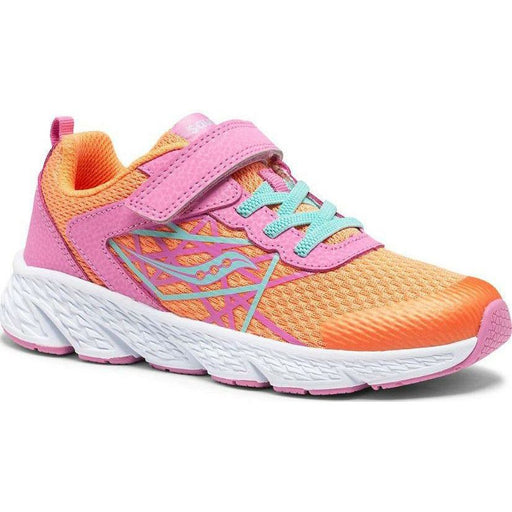 SAUCONY WIND A/C SNEAKER KID'S - missing other colorway Sneakers & Athletic Shoes Saucony Kids PINK/CORAL 10.5 M