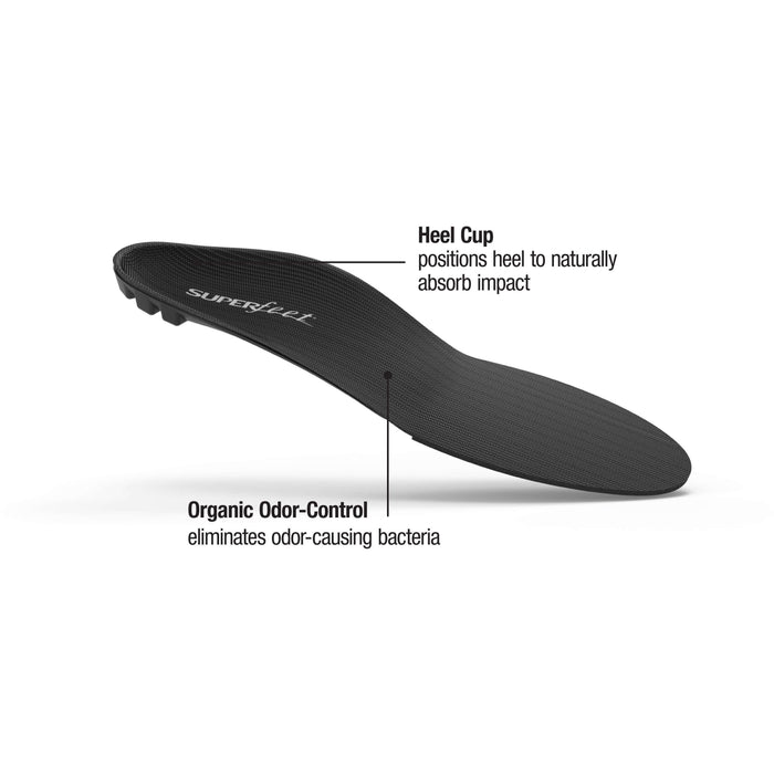 SUPERFEET BLACK ORTHOTICS DANFORM SHOES — danformshoesvt